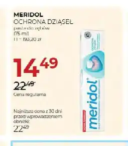 Jawa Drogerie Pasta do zębów Meridol Ochrona Dziąseł oferta