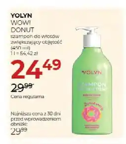 Jawa Drogerie Szampon do włosów zwiększający objętość Wow! Donut Yolyn oferta