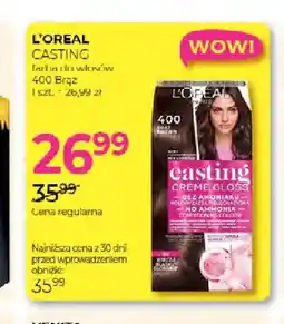 Jawa Drogerie Farba do włosów L'Oréal Casting 400 Brąz oferta