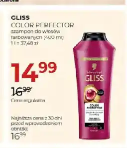 Jawa Drogerie Szampon do włosów farbowanych Color Perfector Gliss oferta
