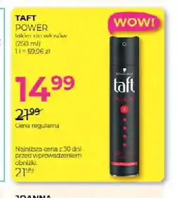 Jawa Drogerie Lakier do włosów Taft Power oferta