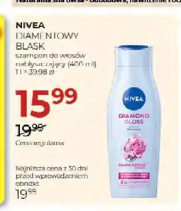 Jawa Drogerie Szampon do włosów nabłyszczający Diamentowy Blask Nivea oferta