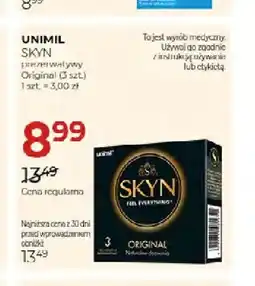 Jawa Drogerie Prezerwatywy Skyn Original Unimil oferta
