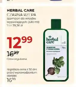 Jawa Drogerie Szampon do włosów wypadających Czarna Rzepa Herbal Care oferta