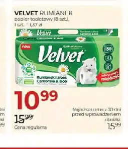 Jawa Drogerie Papier toaletowy Rumianek Velvet oferta