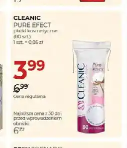 Jawa Drogerie Płatki kosmetyczne Pure Efect Cleanic oferta