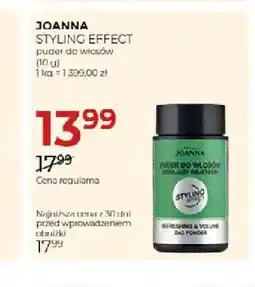 Jawa Drogerie Puder do włosów Joanna Styling Effect oferta