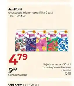 Jawa Drogerie Chusteczki higieniczne A...Psik 10-pak oferta