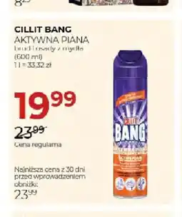 Jawa Drogerie Aktywna piana brud i osady z mydła Cillit Bang oferta