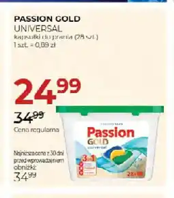 Jawa Drogerie Kapsułki do prania Passion Gold Universal oferta