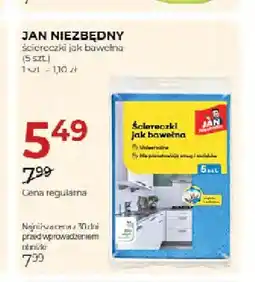 Jawa Drogerie Ściereczki jak bawełna Jan Niezbędny oferta
