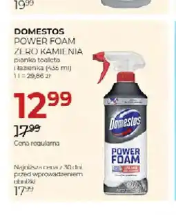 Jawa Drogerie Pianka toaleta i łazienka Power Foam Zero Kamienia Domestos oferta