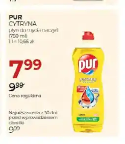 Jawa Drogerie Płyn do mycia naczyń Pur Cytryna oferta