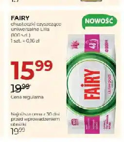Jawa Drogerie Chusteczki czyszczące uniwersalne Lilla Fairy oferta