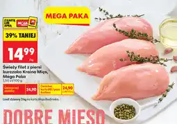 Biedronka Świeży filet z piersi kurczaka Kraina Mięs, Mega Paka oferta