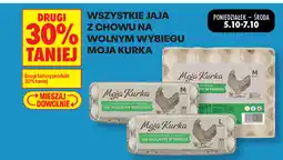 Biedronka Jaja z chowu na wolnym wybiegu Moja Kurka oferta