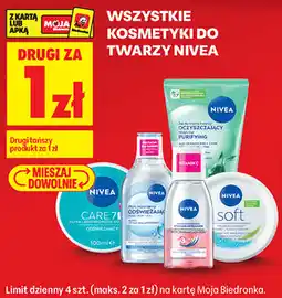 Biedronka Wszystkie kosmetyki do twarzy Nivea oferta
