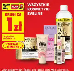 Biedronka Wszystkie kosmetyki Eveline oferta