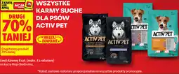 Biedronka Karmy suche dla psów Activ Pet oferta