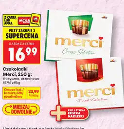 Biedronka Czekoladki Merci oferta