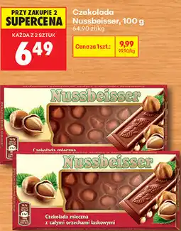 Biedronka Czekolada Nussbeisser oferta