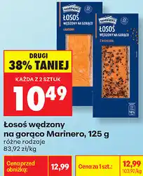 Biedronka Łosoś wędzony na gorąco Marinero oferta
