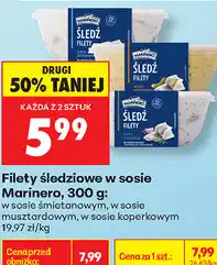 Biedronka Filety śledziowe w sosie Marinero oferta
