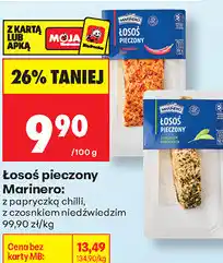 Biedronka Łosoś pieczony Marinero oferta