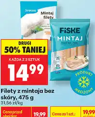 Biedronka Filety z mintaja bez skóry Marinero oferta