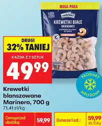 Biedronka Krewetki blanszowane Marinero oferta