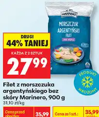 Biedronka Filet z morszczuka argentyńskiego bez skóry Marinero oferta