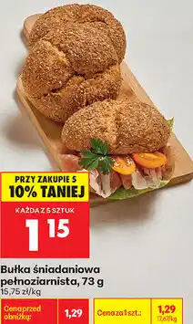 Biedronka Bułka śniadaniowa pełnoziarnista oferta