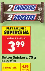 Biedronka Baton Snickers oferta