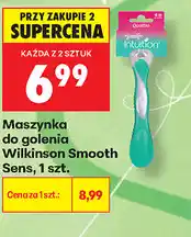 Biedronka Maszynka do golenia Wilkinson Smooth Sens oferta