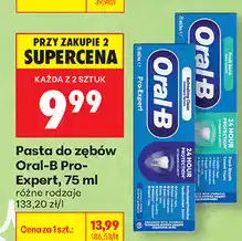 Biedronka Pasta do zębów Oral-B Pro-Expert oferta