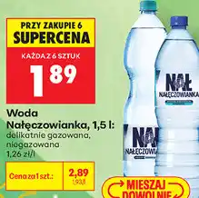 Biedronka Woda Nałęczowianka oferta