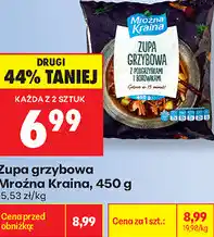 Biedronka Mroźna Kraina Zupa grzybowa oferta