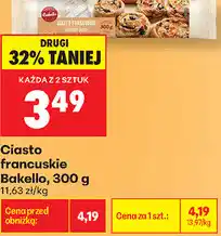 Biedronka Ciasto francuskie Bakello oferta