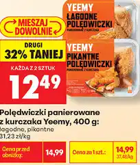 Biedronka Polędwiczki panierowane z kurczaka Yeemy oferta