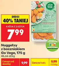 Biedronka Nuggetsy z boczniakiem Go Vege oferta