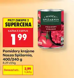 Biedronka Pomidory krojone Nasza Spiżarnia oferta