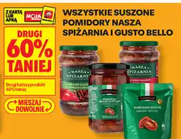 Biedronka Wszystkie suszone pomidory Nasza Spiżarnia i Gusto Bello oferta