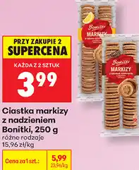 Biedronka Ciastka markizy z nadzieniem Bonitki oferta