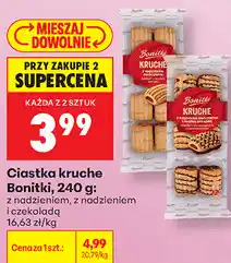 Biedronka Ciastka kruche Bonitki oferta