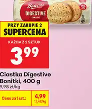 Biedronka Ciastka Digestive Bonitki oferta