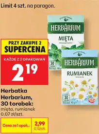 Biedronka Herbatka Herbarium oferta