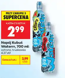 Biedronka Napój Kubuś Waterrr oferta