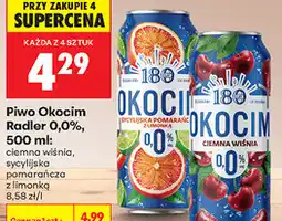 Biedronka Piwo Okocim Radler 0,0% oferta