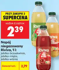 Biedronka Napój niegazowany Riviva oferta