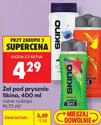Biedronka Żel pod prysznic Skino oferta